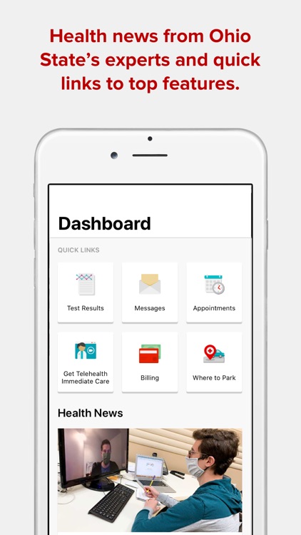 Ohio State MyHealth screenshot-0