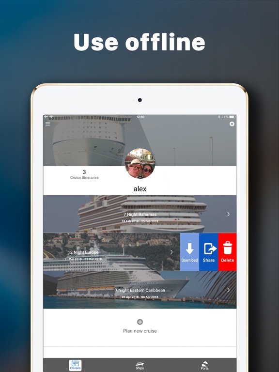 Cruise Itinerary App. CruiseBeのおすすめ画像5