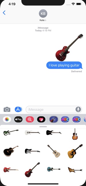 Guitar-Emojis Stickers(圖3)-速報App