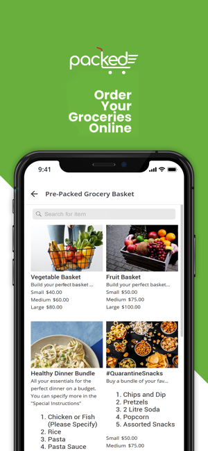 Packed Grocery Delivery(圖3)-速報App