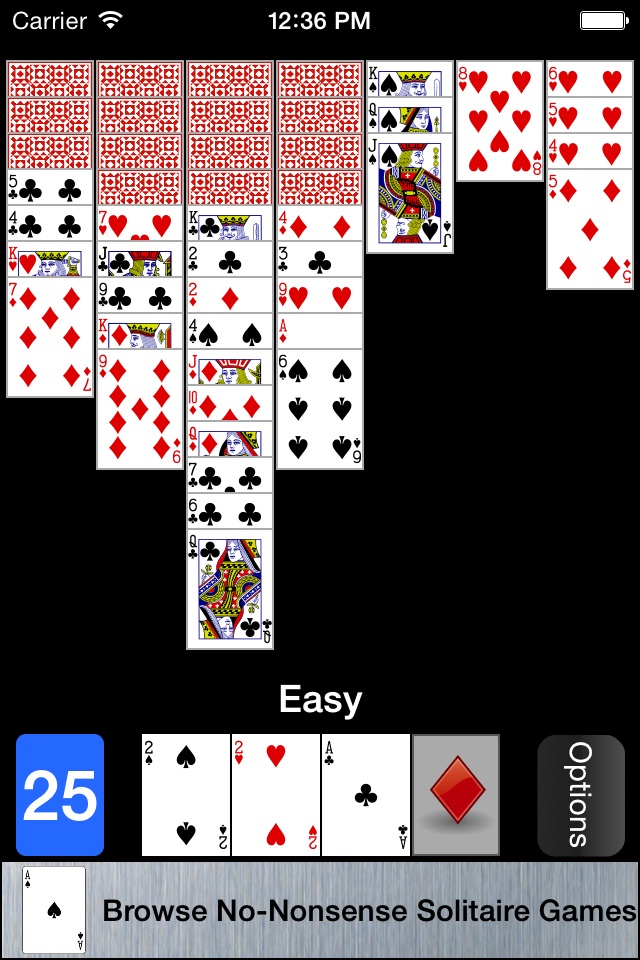 Russian Solitaire screenshot 2