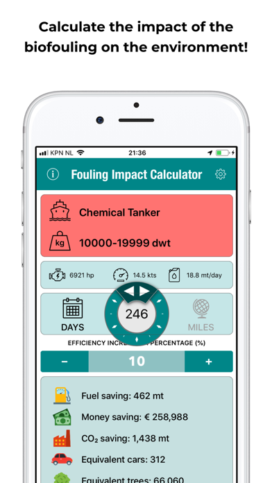 How to cancel & delete Fouling Impact Calculator from iphone & ipad 2