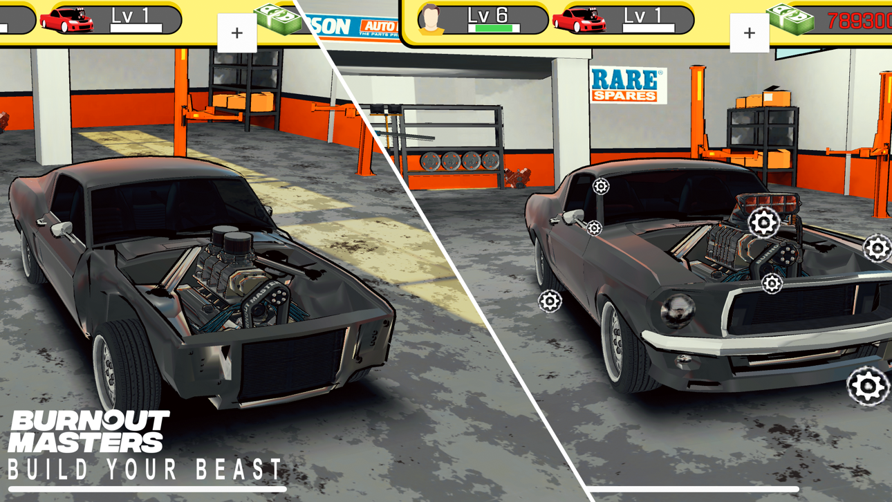 Burnout Masters Hack screenshot 2 - iOS game interface