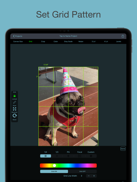 Grid Painter App voor iPhone, iPad en iPod touch AppWereld