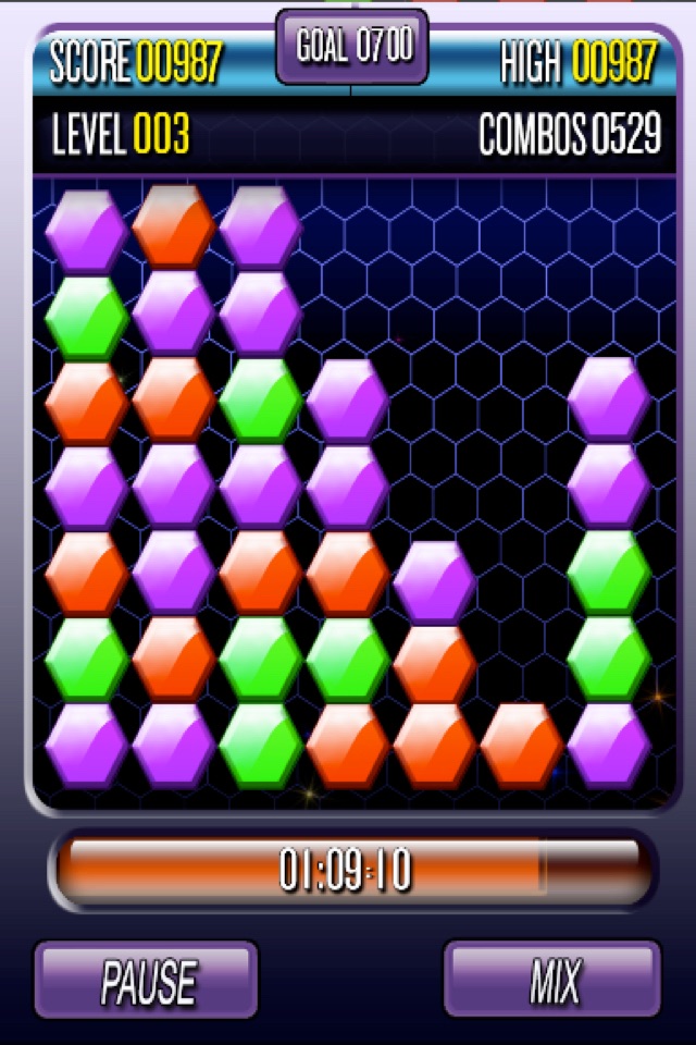 Hexagon Mix Game Reloaded LT screenshot 3