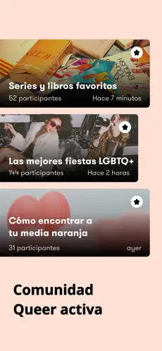Captura de Pantalla 4 Lesbian Citas - Wonder iphone