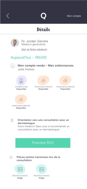 Qare - Consultez un médecin(圖3)-速報App