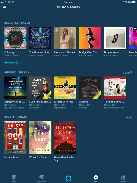 iPad Image of Amazon Alexa