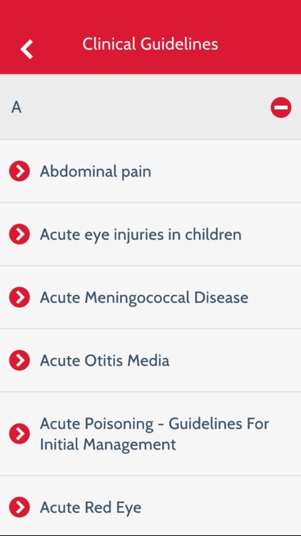 RCH Clinical Guidelines