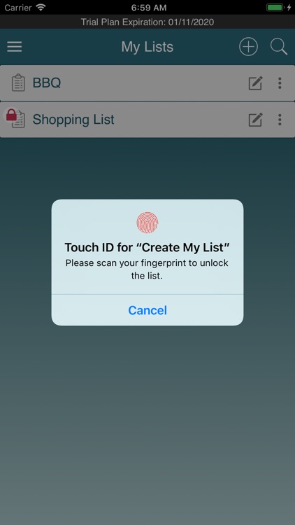 Create My List screenshot-5