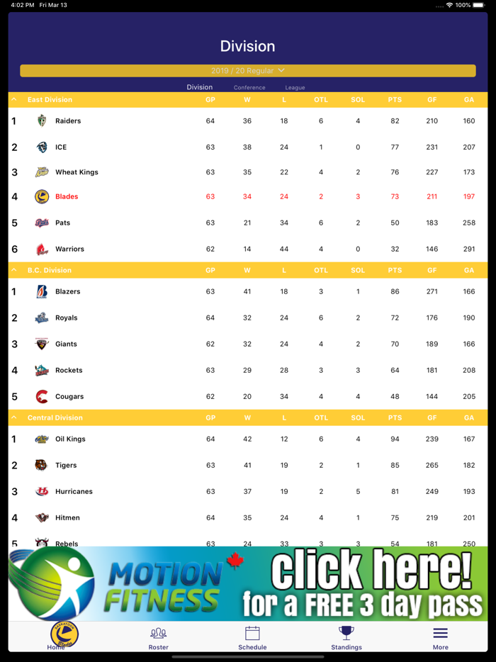 Saskatoon Blades Official App