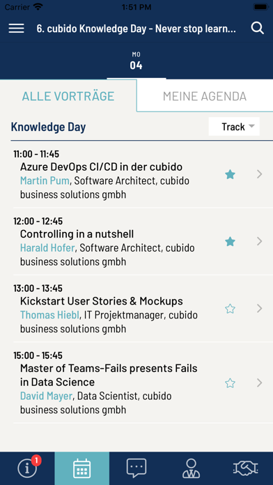 How to cancel & delete Cubido Conference Guide from iphone & ipad 3