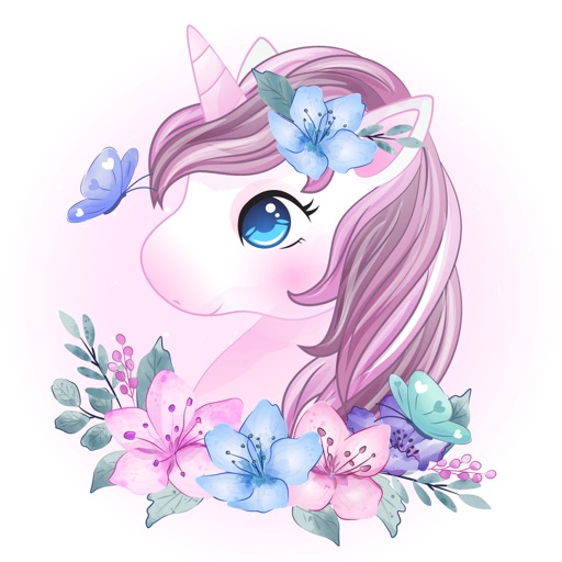 Stunning Unicorn Stickers iOS App