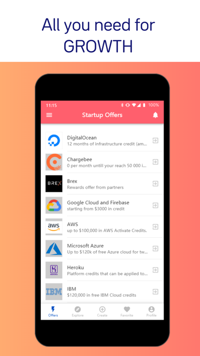 StartupOffers screenshot 2