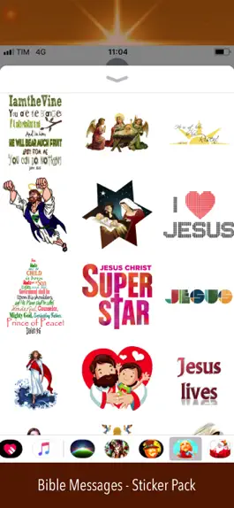 Game screenshot Bible Messages - Sticker Pack apk