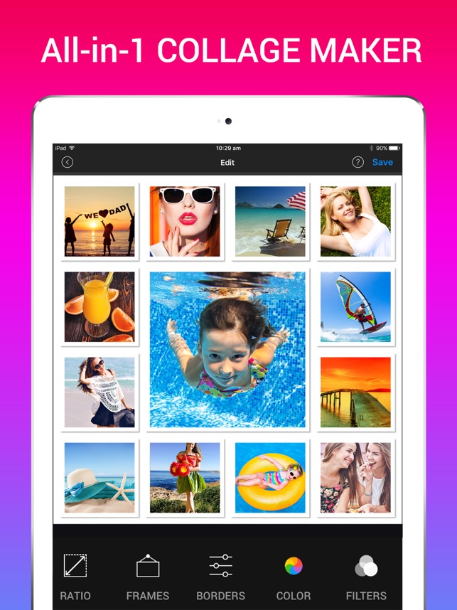 Foto Collagen Bild Erstellen Im App Store