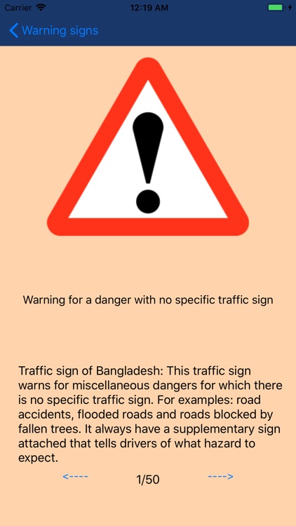 Bangladesh road signs