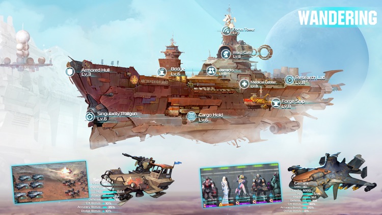 Ark of War:Galaxy Pirate Fleet screenshot-3