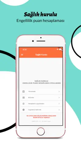 Game screenshot Sağlık kurulu engellilik puanı mod apk