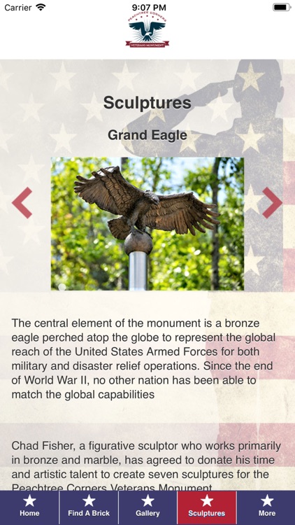 Peachtree Corners Vet Monument screenshot-4