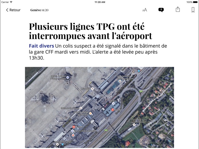 Tribune de Genève web(圖2)-速報App