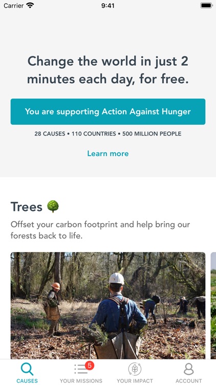 Cause: Change the world