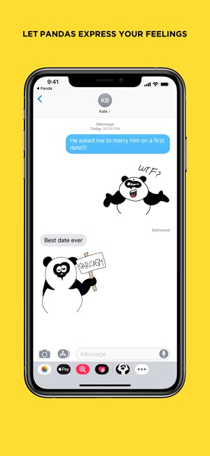 Panda bear stickers(圖4)-速報App