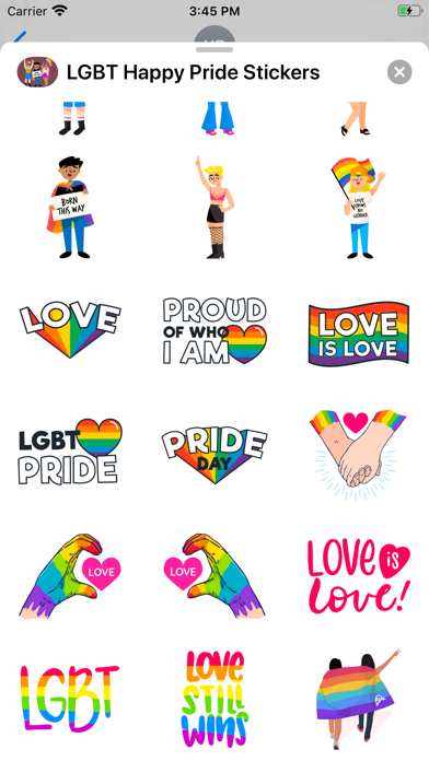 LGBT Happy Pride Stickers screenshot 3