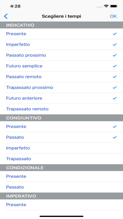 Verb detector screenshot-4