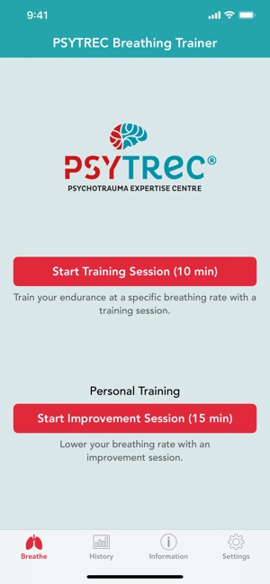 PSYTREC Breathing Trainer(圖2)-速報App