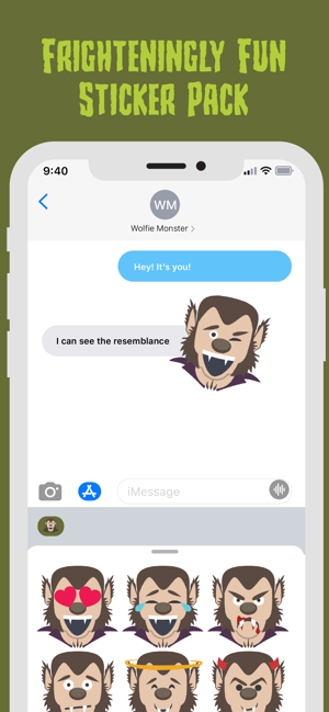 Wolfie - Monster Mojis Series(圖3)-速報App