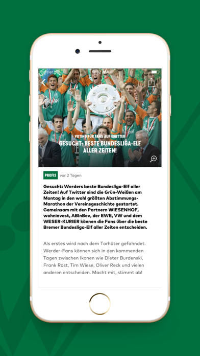 How to cancel & delete SV Werder Bremen from iphone & ipad 3