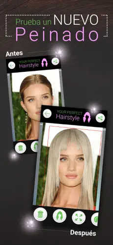 Skærmbillede 1 Peinado Perfecto para Mujeres iphone
