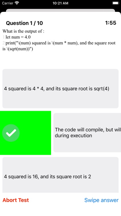 Quiz on Programming