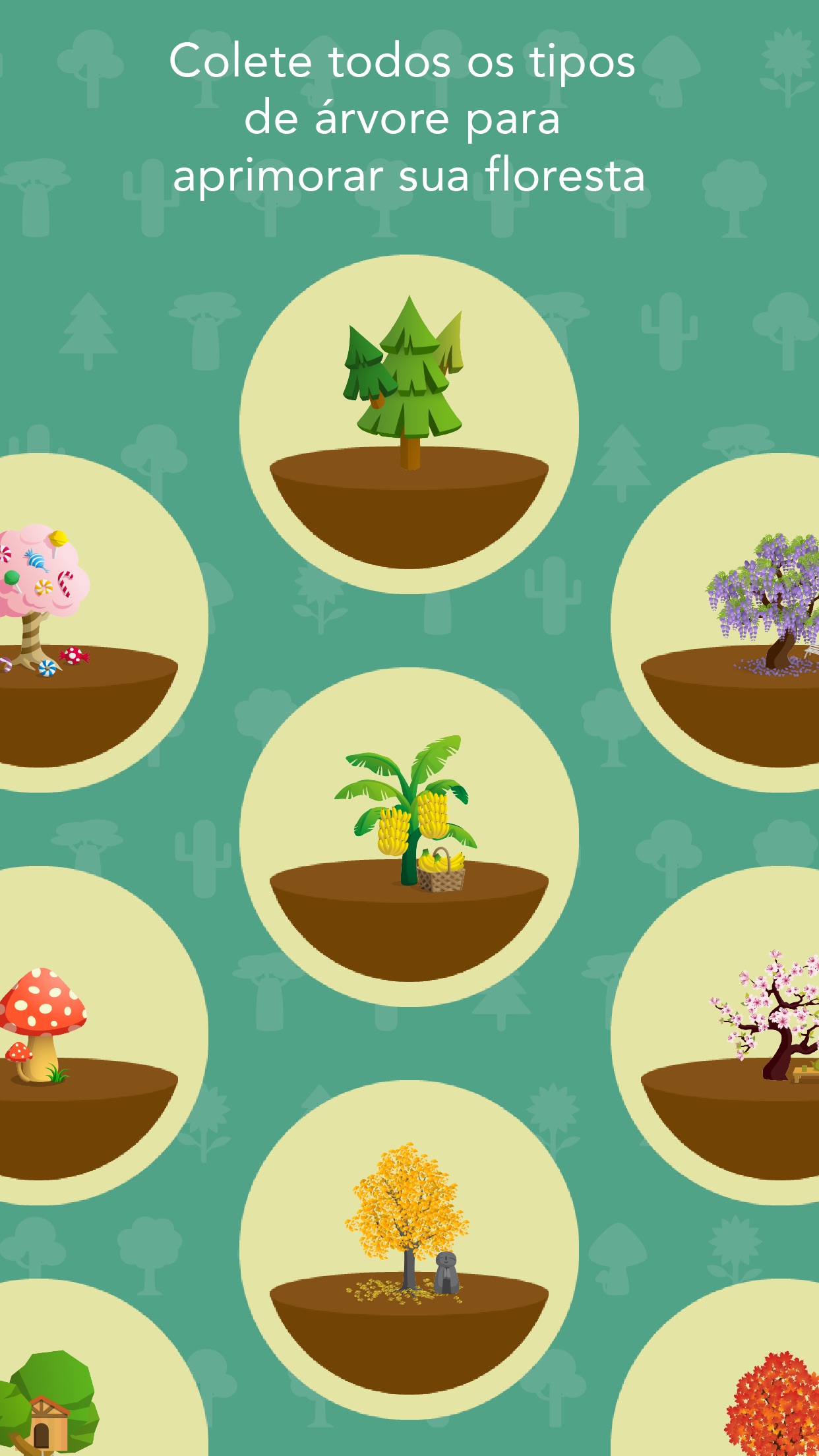 Screenshot do app Forest