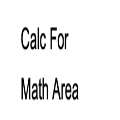 Calc For Math Area