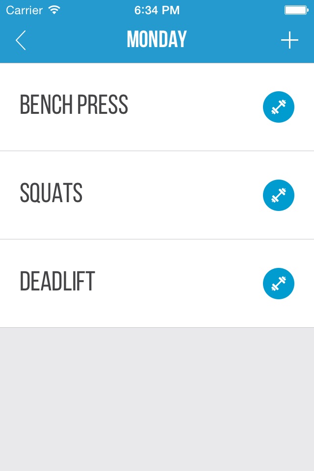 Gym List screenshot 2