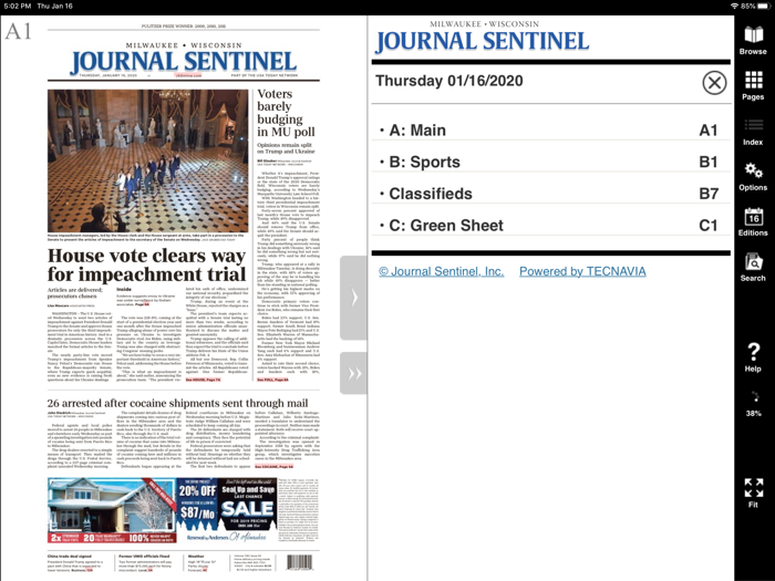 Journal Sentinel Print Edition