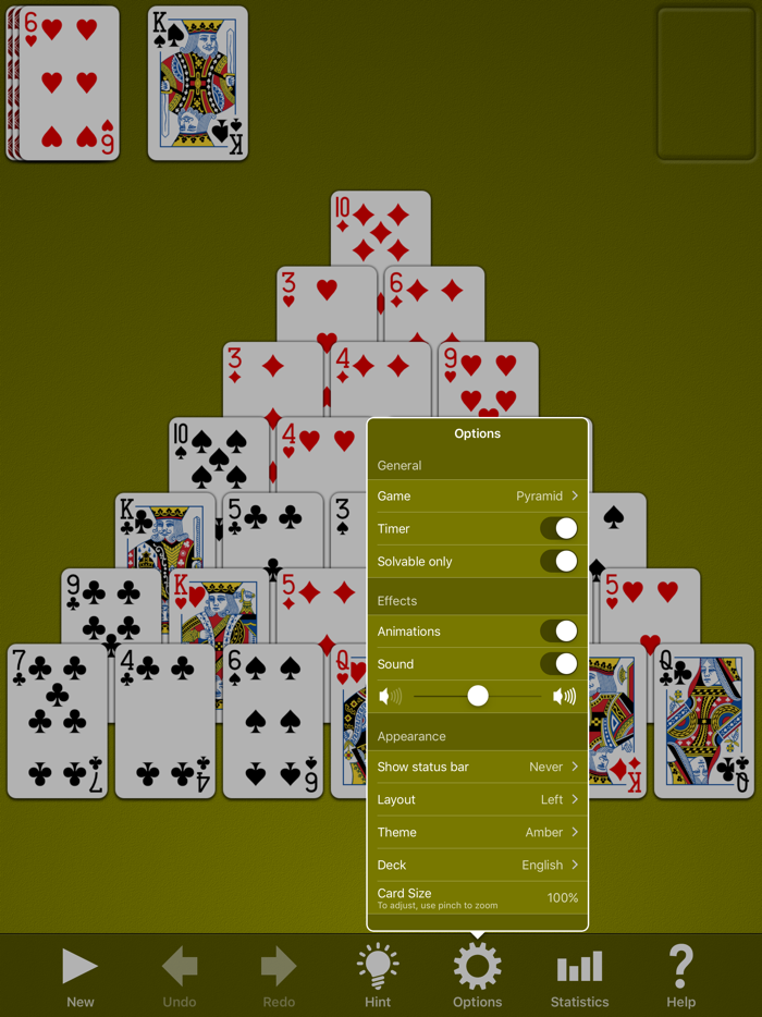 Odesys Pyramid Solitaire