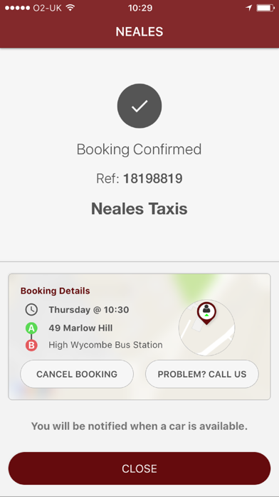 Neales Taxis screenshot 4