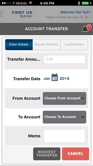 How to cancel & delete First US Bank Commercial Bank from iphone & ipad 2