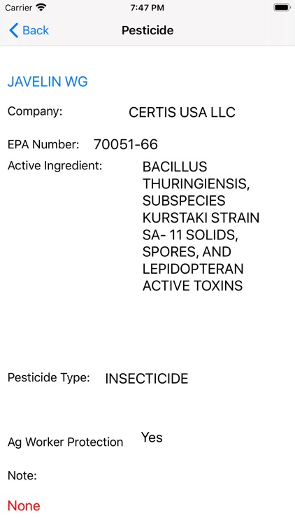 Oregon Cannabis Pesticides screenshot-3