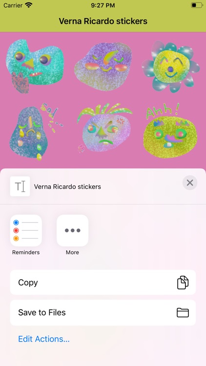 Verna Ricardo stickers screenshot-3