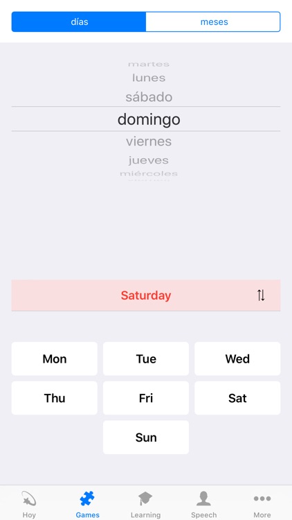 Learn Spanish - Calendar 2019