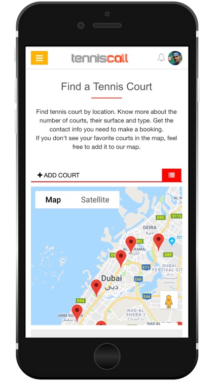 TennisCall: Social Tennis App screenshot-5