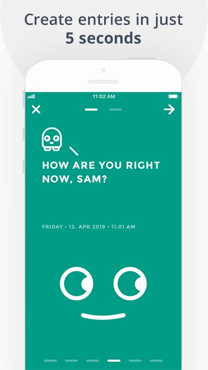 Moodistory Mood Tracker, Diary screenshot-4