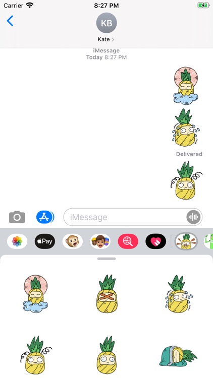 Pineapple Pineapple Stickers