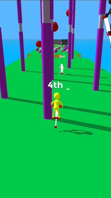 Pogo Race 3D screenshot 4