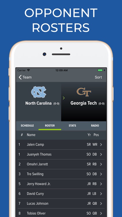 North Carolina Football screenshot-6