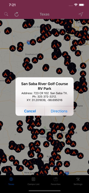 Texas – Campgrounds & RV Parks(圖4)-速報App